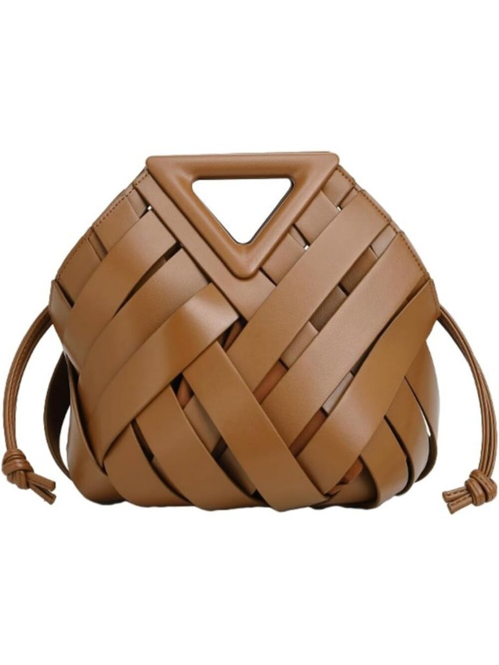 Chic Vegan Leather Woven Clutch Bag | Small Crossbody & Shoulder Purse for Women